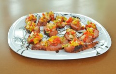 Canapés de linguiça